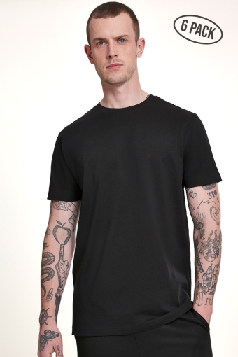 Basic Tee 6-Pack Black