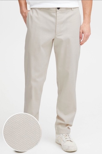 Filip Structure Elasticated Pants Oatmeal