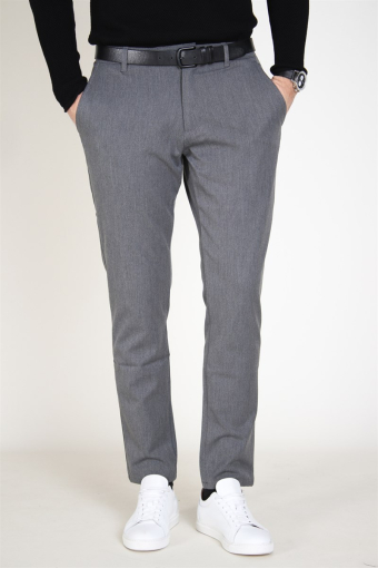 Fred Pants Medium Grey Melange