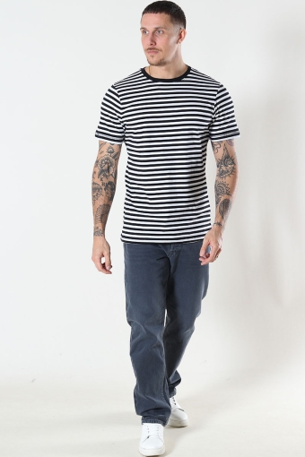 T-shirt Striped Black/White