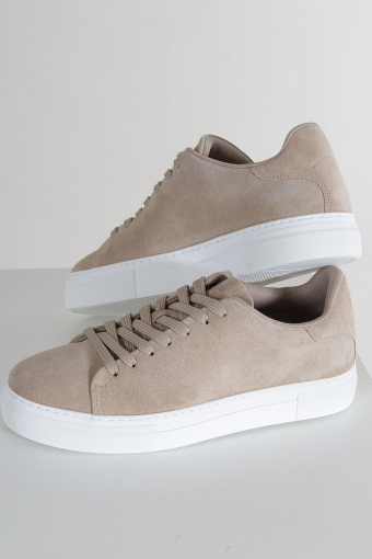 David Chunky Suede Leather Sneaker Sand