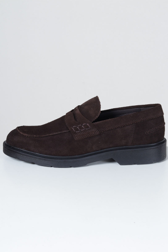 Dax Suede Loafer Brown Stone