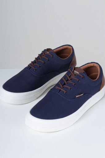 Slington Canvas Sneaker Navy Blazer