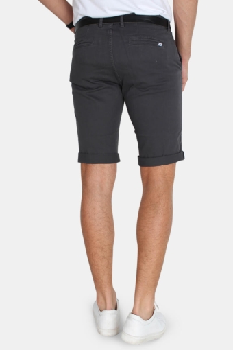 Jonas Stretch Shorts Stone Grey