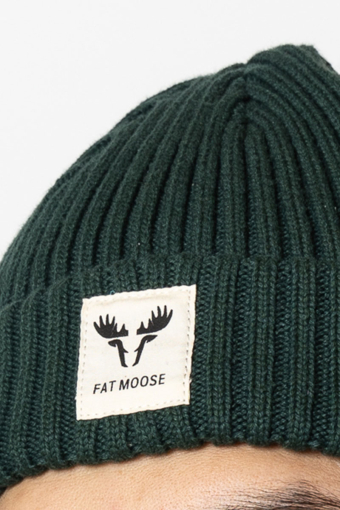 Fat Beanie Deep Green