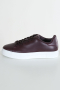 Selected David Chunky Leather Sneaker Chocolate Brown