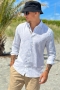 ONLY & SONS Caiden LS Linen Shirt  White