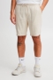 Solid Aurelius Elasticated Linen Shorts Oatmeal