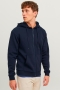 Jack & Jones Bradley Sweat Zip Hood Navy Blazer