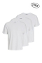 Jack & Jones Under Tee Crew Neck 3 Pack White