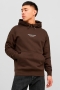 Jack & Jones Vesterbro Hoodie Sweat Chocolate Brown