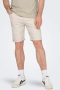 ONLY & SONS Ply Denim Shorts Ecru