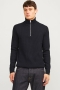 Jack & Jones Perfect Knit Half Zip Black