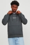 Jack & Jones Vesterbro Hoodie Sweat Asphalt