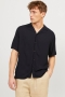 Jack & Jones Jeff Solid Resort Shirt SS Black