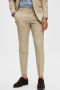 Selected SLIM OASIS LINEN PANTS Sand